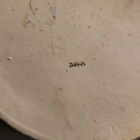 Vintage Porcelain  Bisque Japanese Matte Cream Candle Holders 6" - Picture 9 of 11